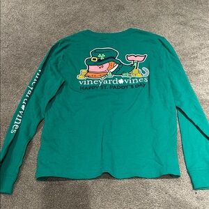Vineyard Vines Green St. Paddy's Day Long Sleeve